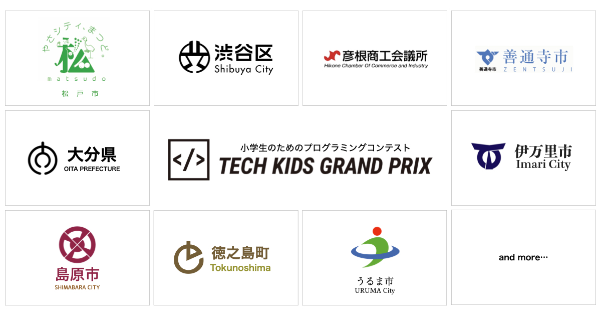 ※Tech Kids Grand Prix 2020と同時開催するプログラミングコンテスト