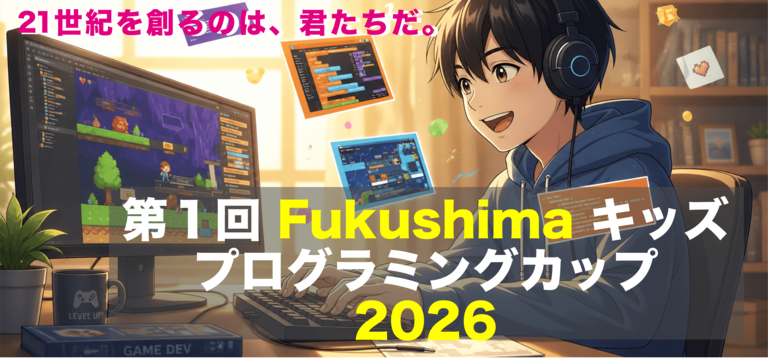 第１回 Fukushima キッズプログラミングカップ 2026