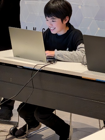 古山青葉さんの発表の様子